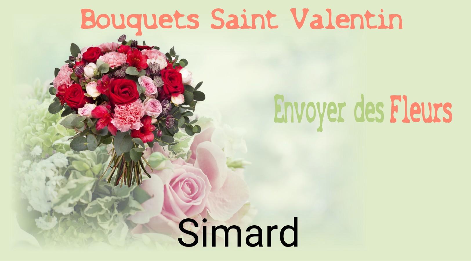 Roses de Saint-Valentin livrées à Simard